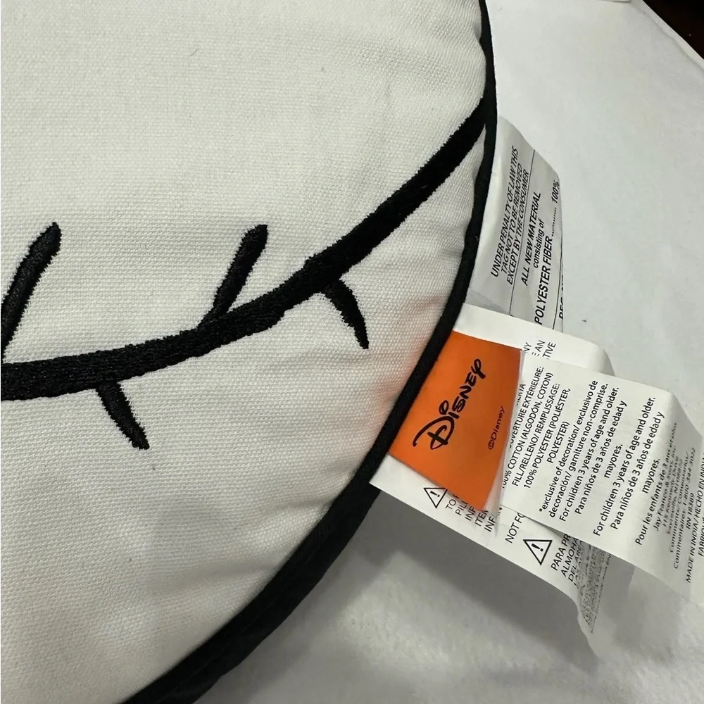 NWT Disney Nightmare Before Christmas Jack Skellington Head Pillow Halloween